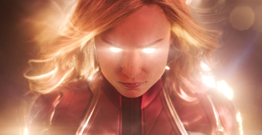 Marvel Studios&#039; CAPTAIN MARVEL..Captain Marvel (Brie Larson) ..Photo: Film Frame..©Marvel Studios 2019