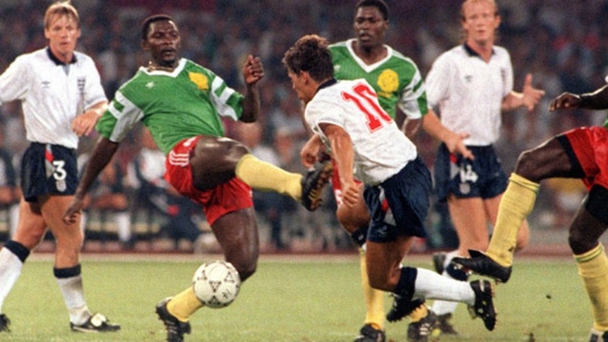 01.07.1990: Unglaublich, aber wahr: Dank cleverer Taktik und zwei verwandelten Penaltys darf England vom WM-Titel träumen