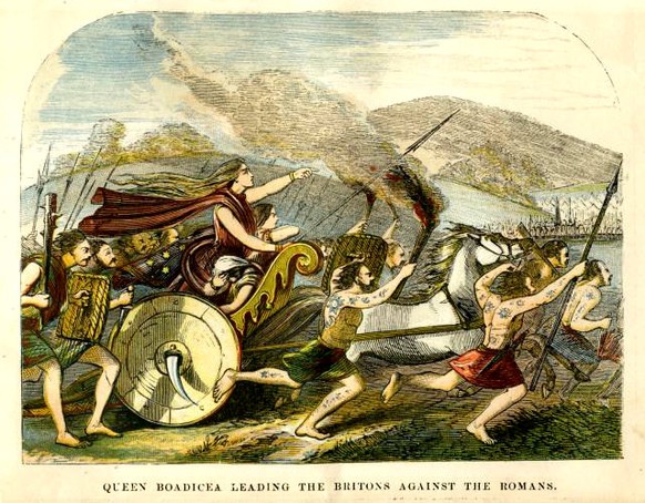 Boudica zieht in ihre letzte Schlacht.
