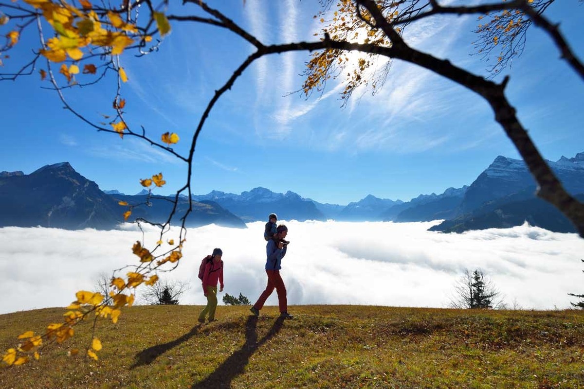 Niederbauen über dem Nebelmeer