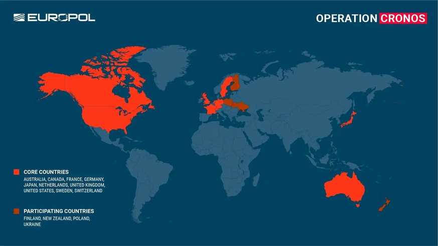 Operation Cronos: Taskforce gegen Ransomware-Bande LockBit.