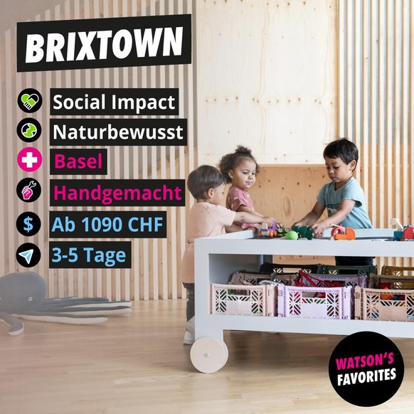 Der handgemachte Spieltisch von Brixtown