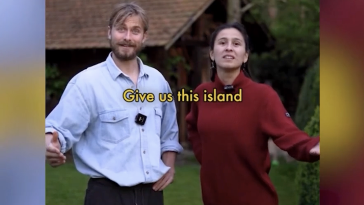 «Gebt uns diese Insel»: Daniella und Jonathan aus der Romandie können ab dem 1. Juni eine einsame Insel in Schweden für sich geniessen.