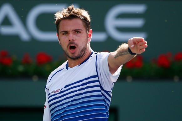 Wawrinka und die Indian Wells: Alles andere als eine Liebesbeziehung.