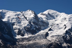 Immer wieder verunglücken Bergsteiger im Mont-Blanc-Massiv.