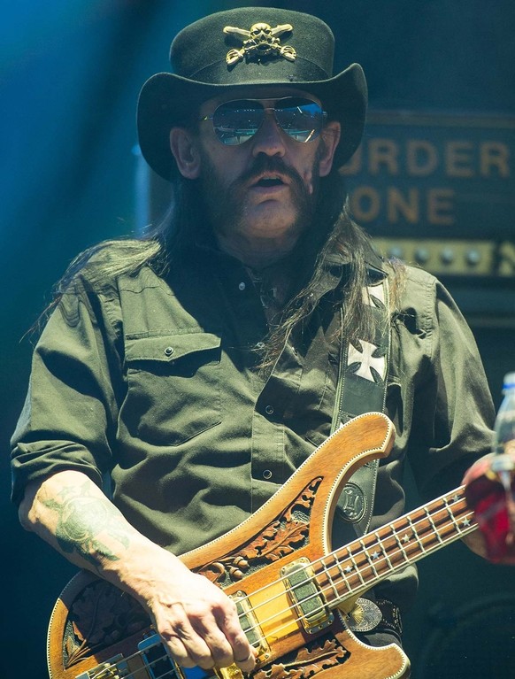Mötorhead frontman Lemmy Kilmister swore by skulls.  https://commons.wikimedia.org/wiki/File:2015_RiP_Motoerhead__-_Lemmy_Kilmister_by_2eight_-_DSC6276.jpg