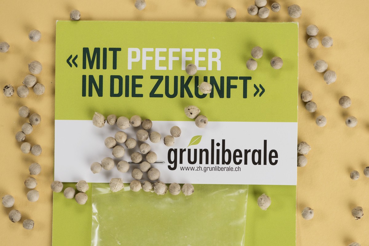 Slogans ohne Substanz: Wahlkampf-Geschenk der Grünliberalen.