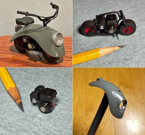 volkspod brent walter walter werks VW beetle scooter vespa minibike hotrod retro design https://www.instagram.com/walter_werks/?hl=en