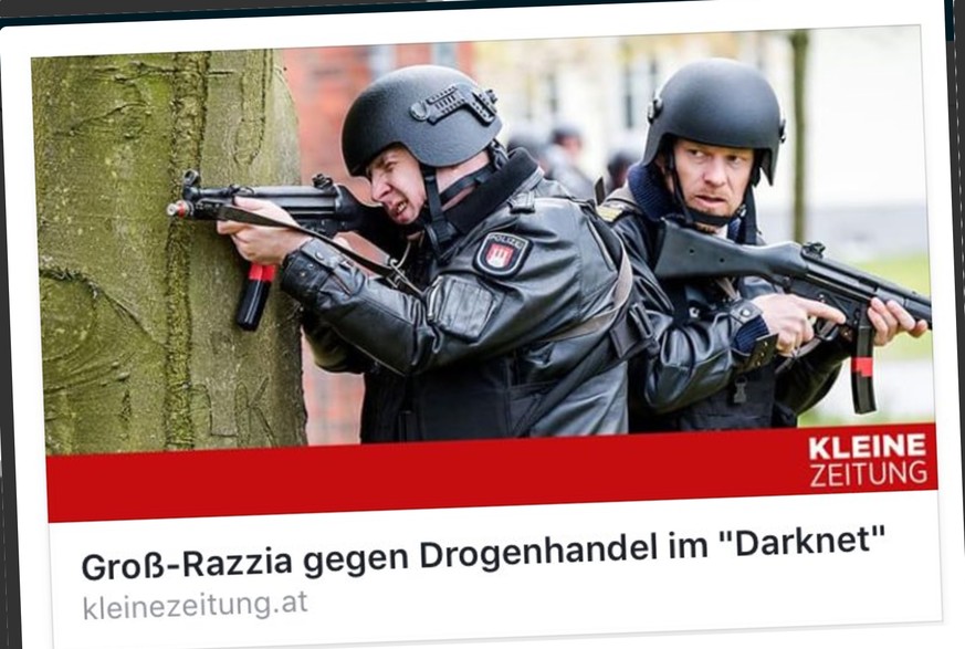 Polizei legt grösstes deutschsprachiges Darknet-Forum still
