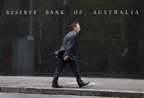 Die australische Zentralbank (RBA) hat ihren Hauptsitz beim Martin Place, gleich neben dem Lindt-Café (Archivaufnahme).