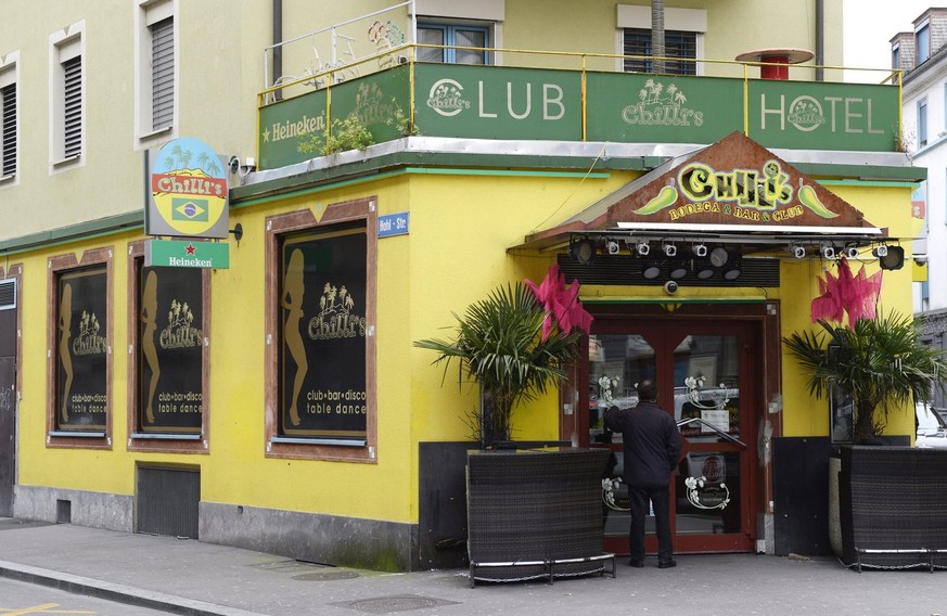 Das ehemalige Cabaret-Lokal Chilli's im Zürcher Kreis 4.