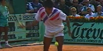 Chang treibt Lendl mit Mondbällen und «Uneufe»-Aufschlag in den Wahnsinn