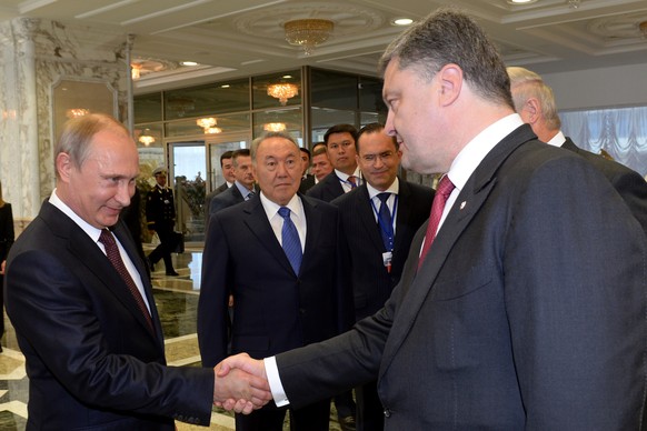 Das erste Treffen von Putin und Poroschenko seit Juni stimmt hoffnungsvoll.