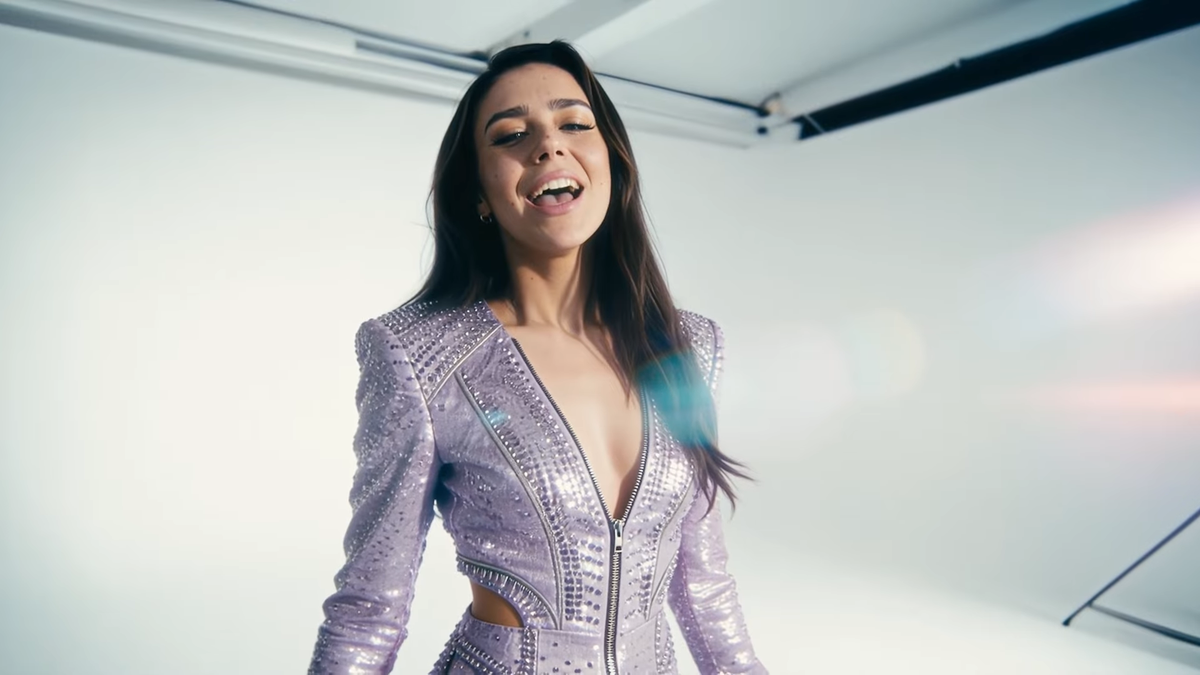 Tilly Norwood, Musikvideo «Take The Lead»