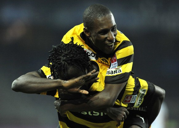 2010 jubelten Doumbia und Yapi zusammen im YB-Dress.