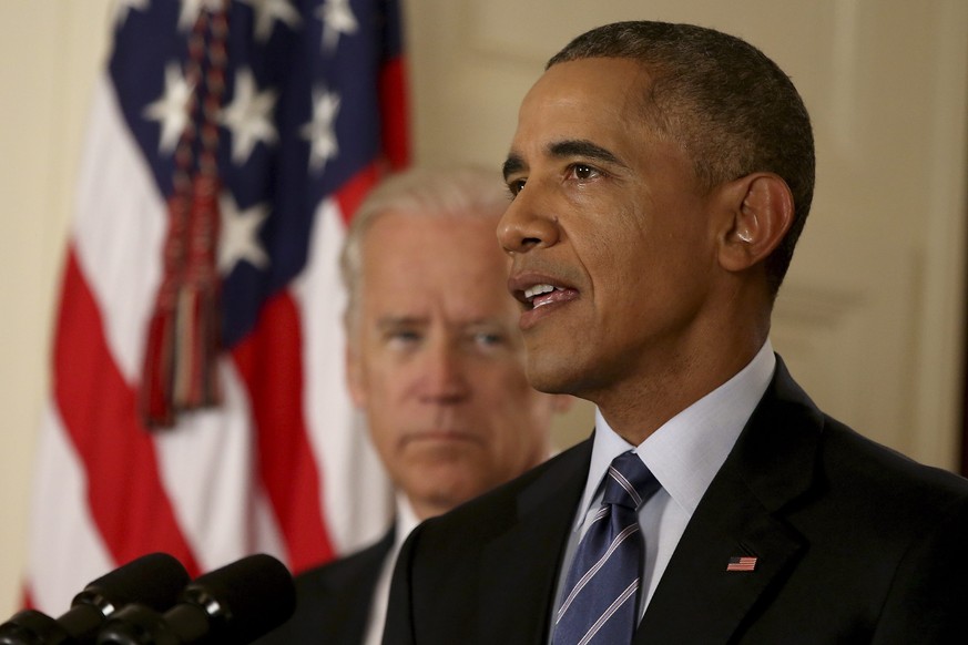 Obama am 14. Juli 2015 im Weissen Haus.