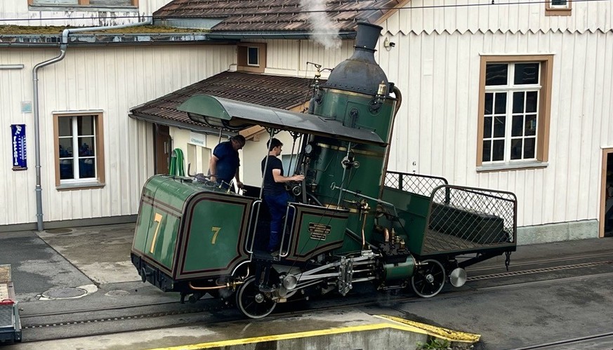 Rigi Lok 7 Schweiz der Rekorde