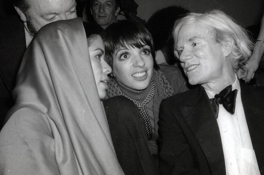 1.1.1978 New York City Bianca Jagger Liza Minnelli Andy Warhol at Studio 54 PUBLICATIONxINxGERxSUIxAUTxONLY Copyright: xAdamxScull-PHOTOlinkx