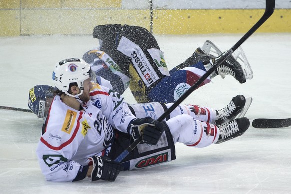 Ambri crasht in Biel. Nach dem Sieg von gestern gibt's für die Tessiner heute eine Niederlage.