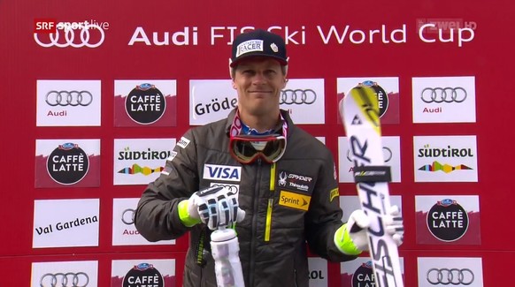 Nyman kann mit seiner Leistung in Gröden definitiv zufrieden sein