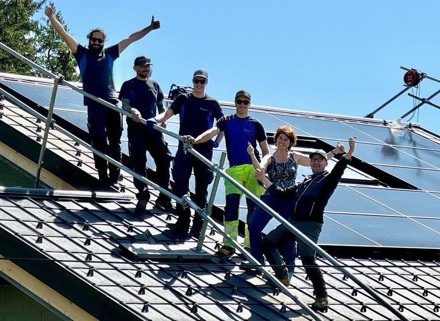 Solaranlage Berggasthaus Eggberge