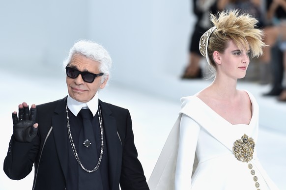 Karl Lagerfeld.