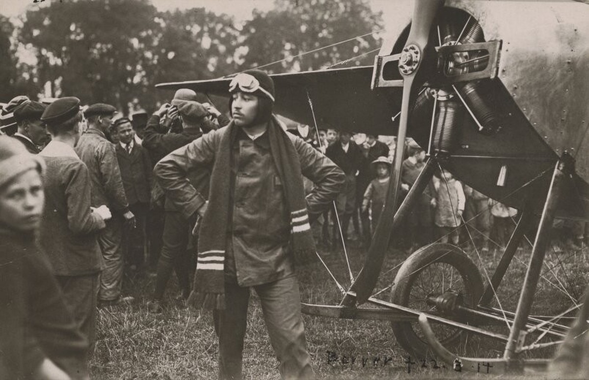 Theodor Borrer in Bern ca. 1913–1914.