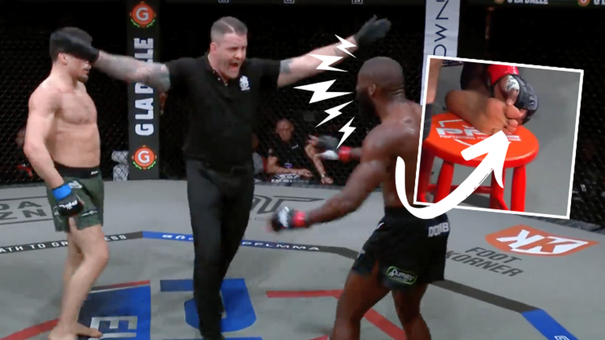 Dans l'incompréhension générale, Baki est donné vainqueur par l'arbitre par TKO.
