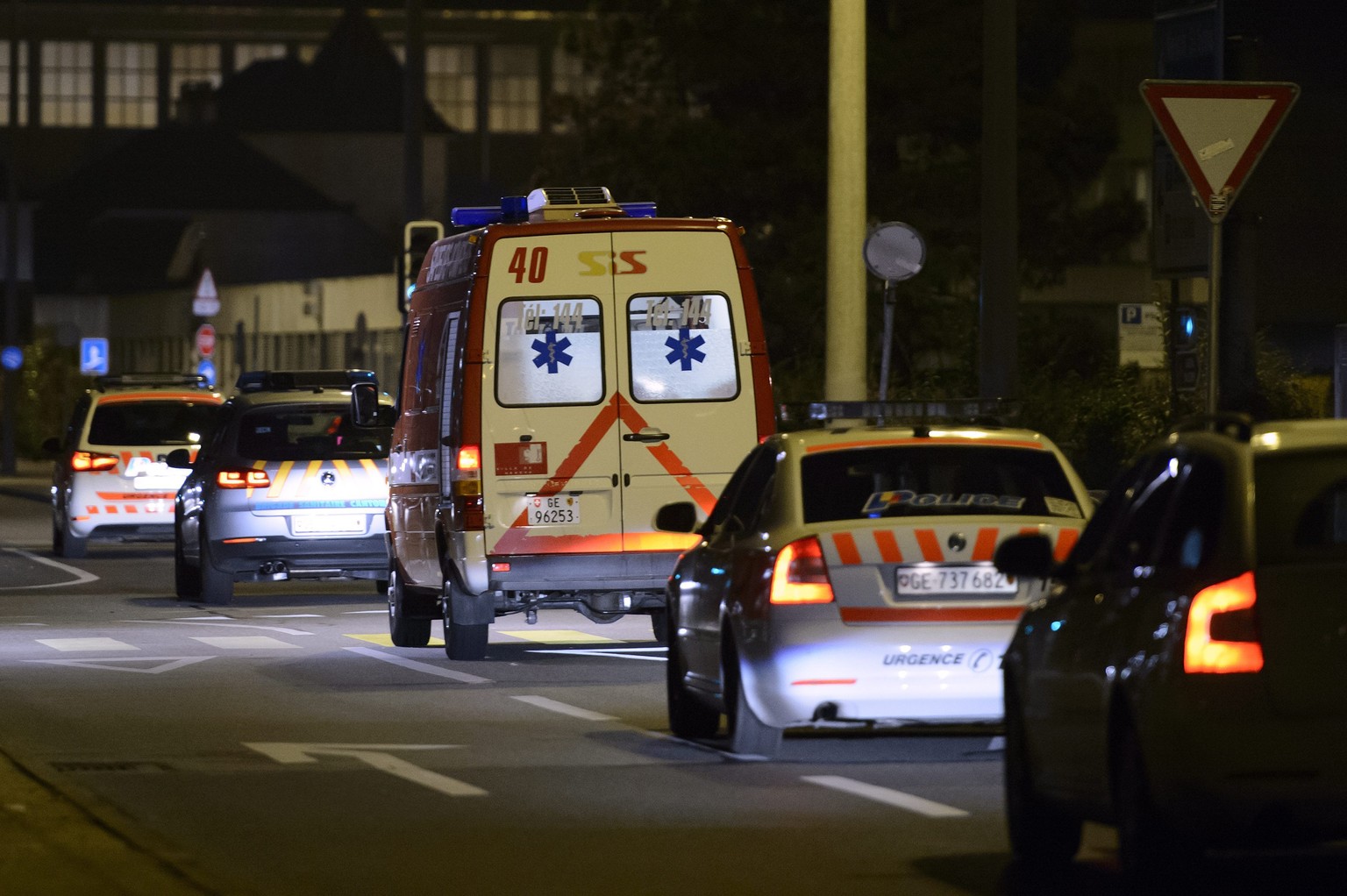 Die Ambulanz, in der sich der kubanische Arzt befand, wurde von der Polizei zum Universitätsspital in Genf eskortiert.&nbsp;