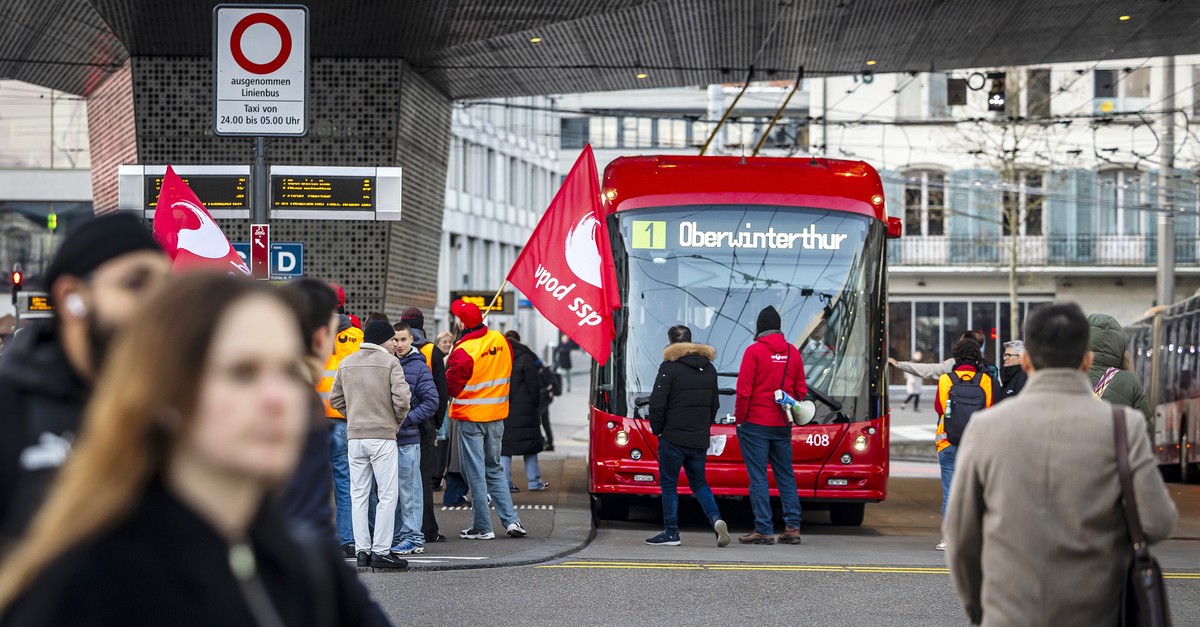 Winterthurer Stadtbus-Personal verzichtet vorerst auf Streik