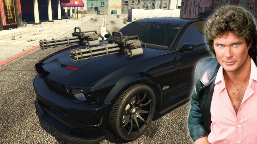 Für «GTA V» gibt es ab sofort einen «Knight Rider»-Mod mit K.I.T.T. und anderen selbstfahrenden, sprechenden Autos