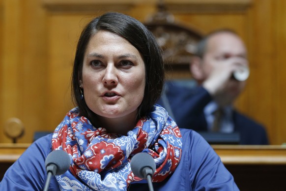 Tiana Angelina Moser (GLP-ZH) spricht waehrend einer Debatte im Nationalrat, waehrend der Sommersession der Eidgenoessischen Raete, am Donnerstag, 1. Juni 2017 in Bern. (KEYSTONE/Peter Klaunzer)