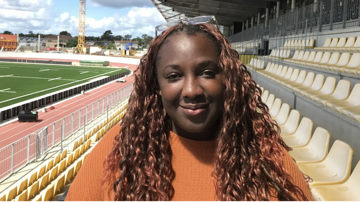 Torha Balde, chef de presse du Stade Montois et joueuse de rugby.