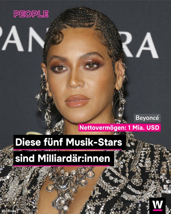 <p>Beyoncé gehört neu zum Club der Musik-Milliardär:innen.</p>