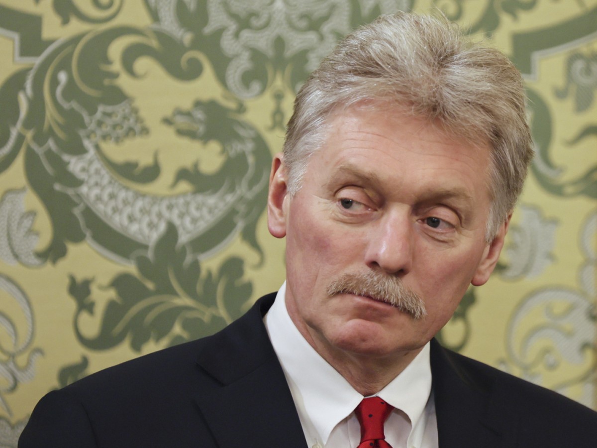 Dmitri Peskov, le porte-parole du Kremlin, indique que la Russie voit l'ultimatum du pr�sident am�ricain Donald Trump comme un signal pour poursuivre la guerre en faveur de l'Ukraine. (Photo ...