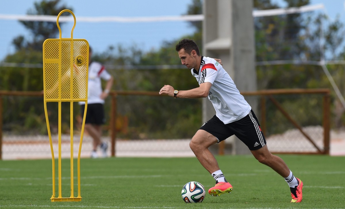 Das Ziel: Miro Klose.