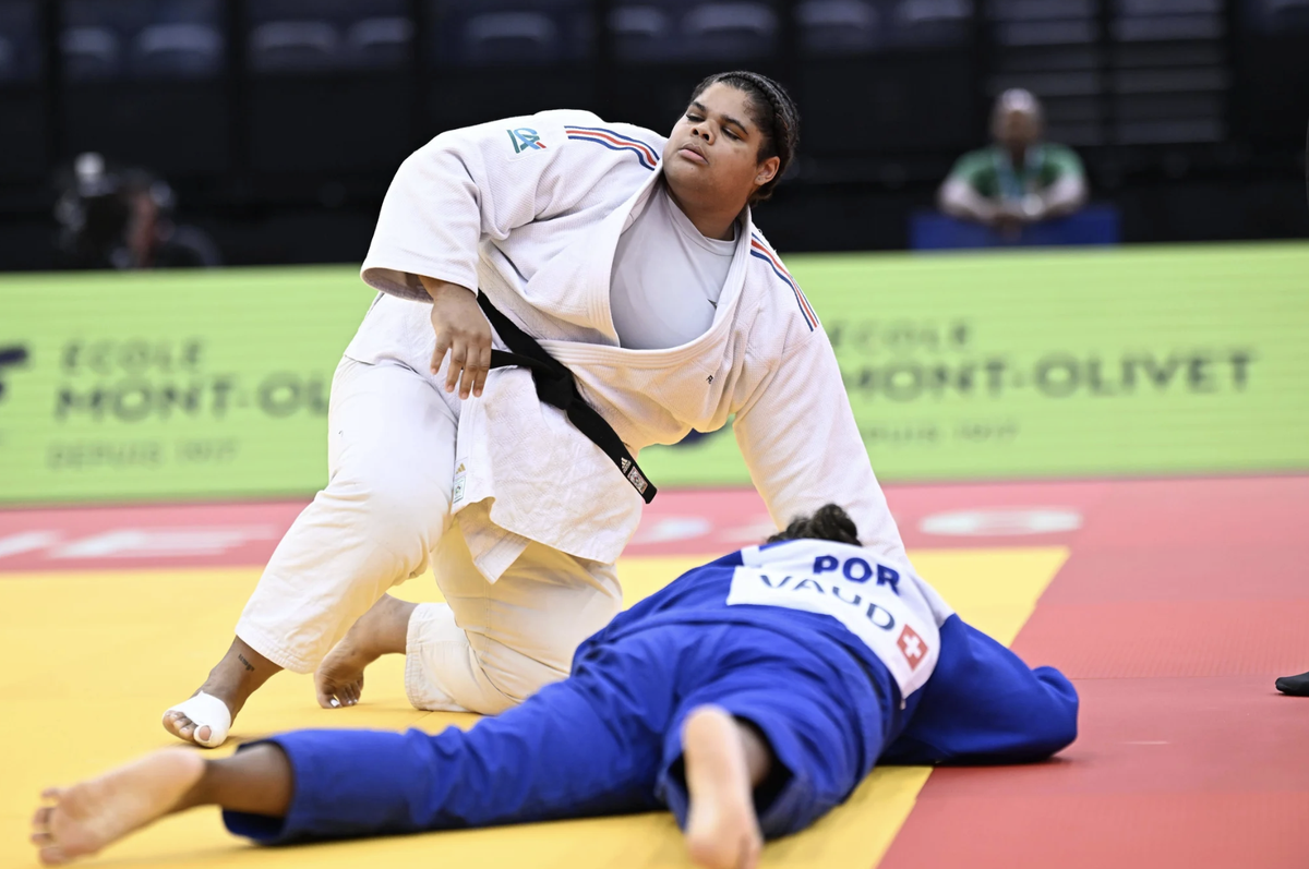 Weltbeste Judoka im Schwergewicht: Léa Fontaine.