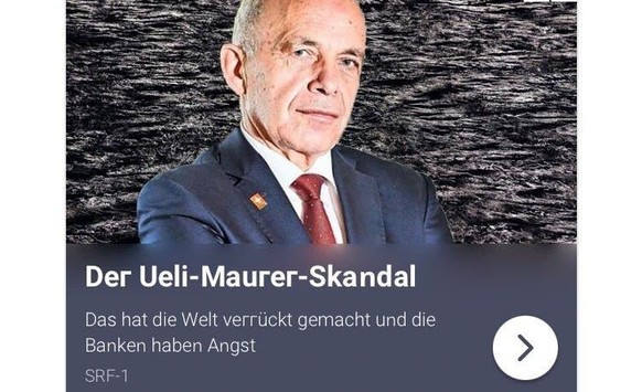 Betrügerische Masche: Eine Fake-Werbung mit Bundesrat Ueli Maurer.