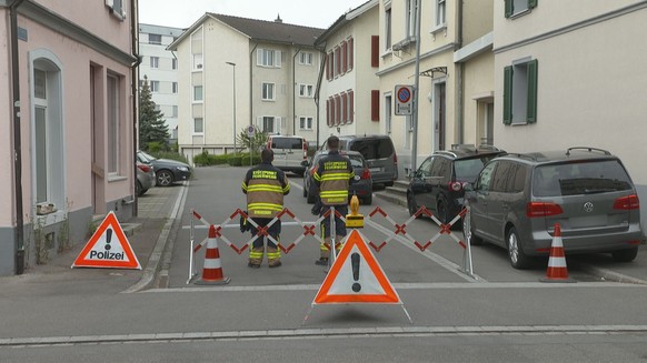 Romanshorn Mann verschanzt sich in Gebäude 6.5.26