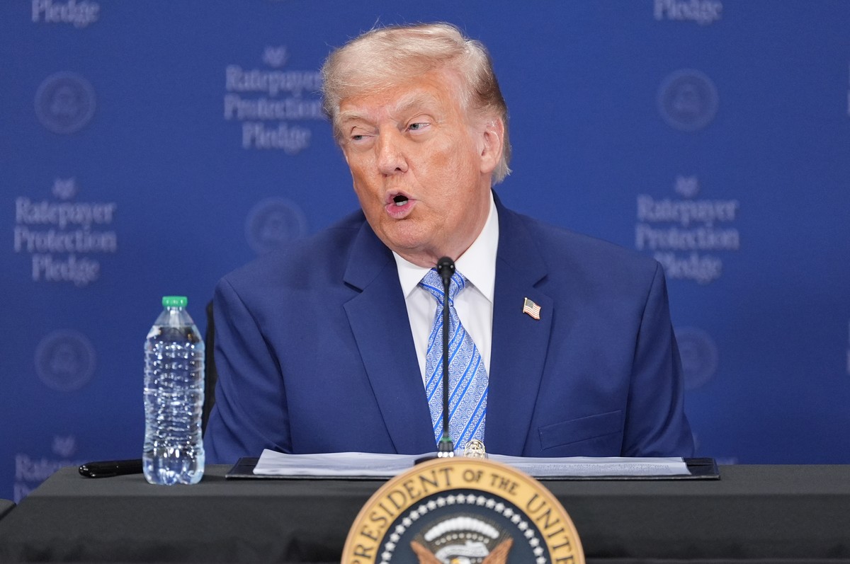 President Donald Trump speaks at the Environmental Protection Agency (EPA) Thursday, July 23, 2026, in Washington. (AP Photo/Alex Brandon)
Donald Trump