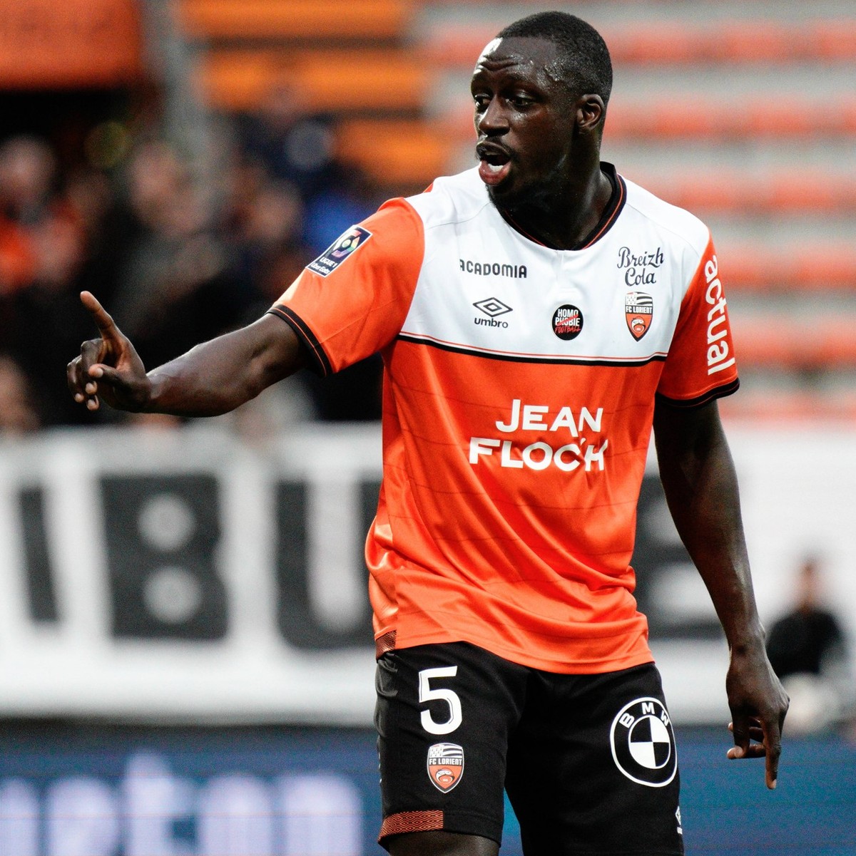 FC Lorient v Clermont Foot 63 - Ligue 1 Uber Eats 2023/2024 05 Benjamin MENDY fcl during the Ligue 1 Uber Eats match between Lorient and Clermont at Stade du Moustoir on May 19, 2024 in Lorient, Franc ...