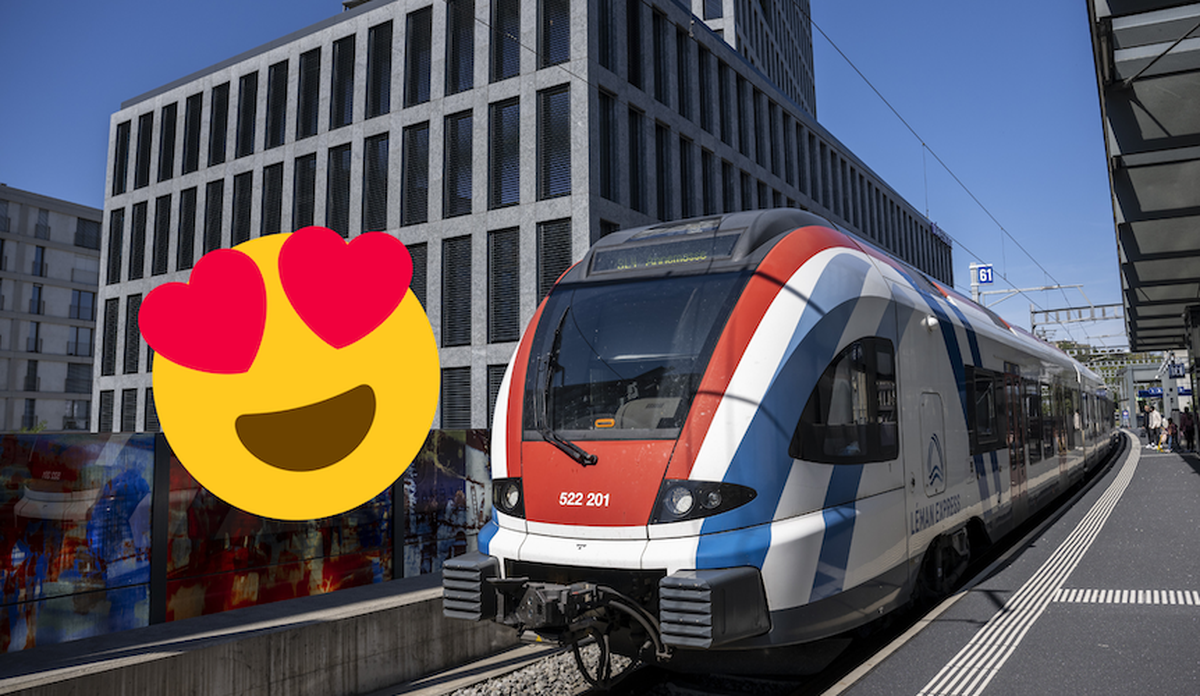 La Suisse aime ses trains.