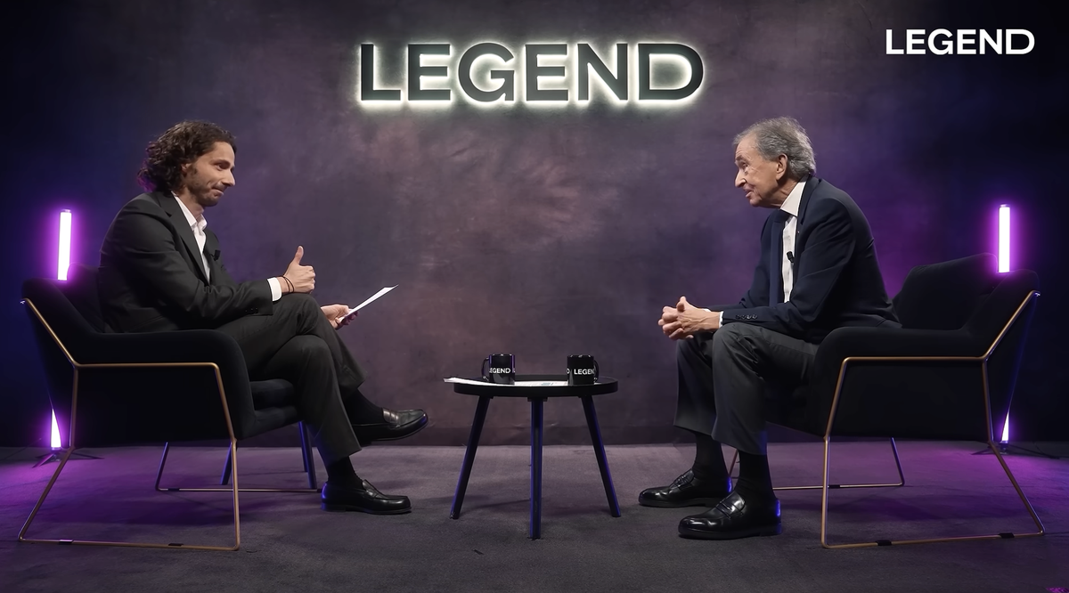 Avare en interviews, le directeur général du groupe LVMH s'est fendu d'un rare entretien dans le média «Legend».