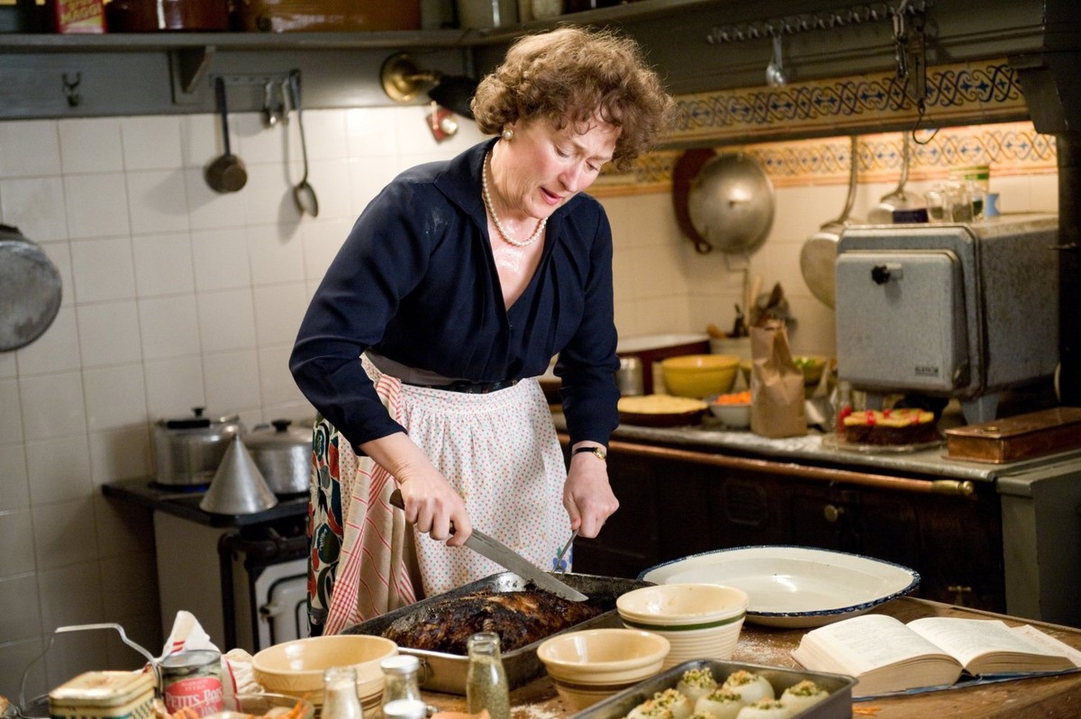 Fleisch ist immer die Hauptsache: Meryl Streep als TV-Köchin Julia Child (1912–2004) in «Julie &amp; Julia».