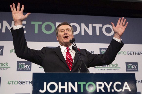 John Tory wird neuer Bürgermeister von Toronto