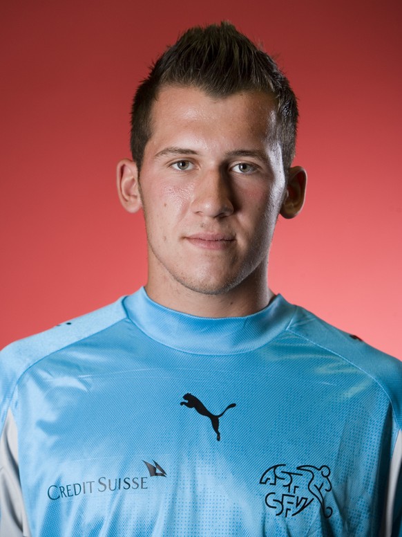 Portrait von Hrvoje Bukovski, Torhueter der Schweizer U17-Fussball-Nationalmannschaft, aufgenommen am 25. Juli 2007 in Magglingen. (KEYSTONE/Martin Ruetschi)