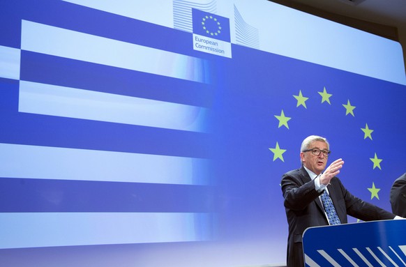 EU-Kommissionspräsident Jean-Claude Juncker ruft die Griechen zu einem Ja am Sonntag auf.