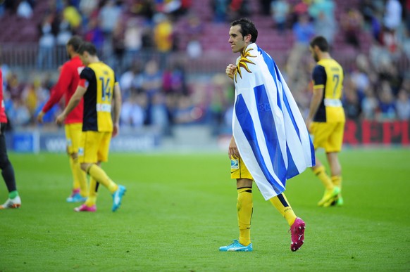 Diego Godin, einer der Nicht-Spanier.