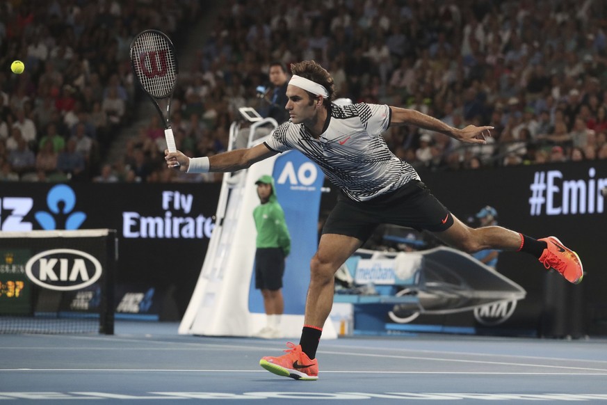 Roger Federers Rückhand war mitentscheidend für den Triumph.