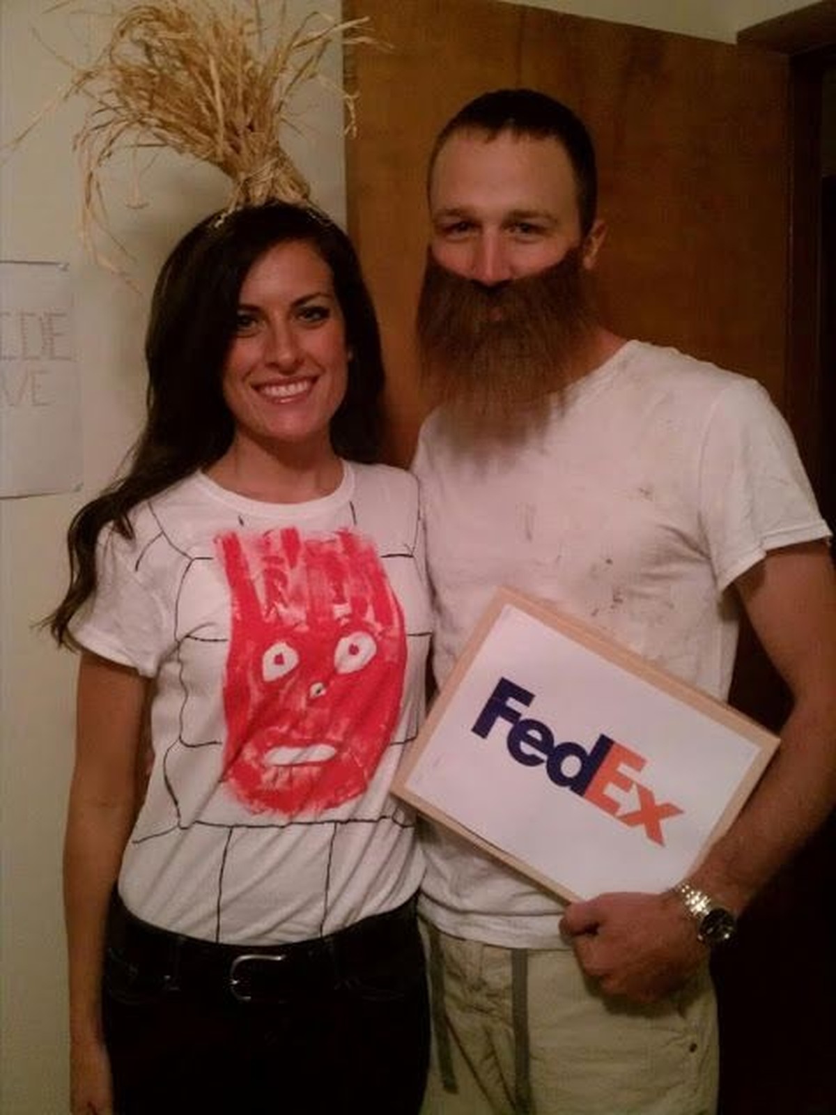 last minute Halloween kostüm cast away wilson forrest gump